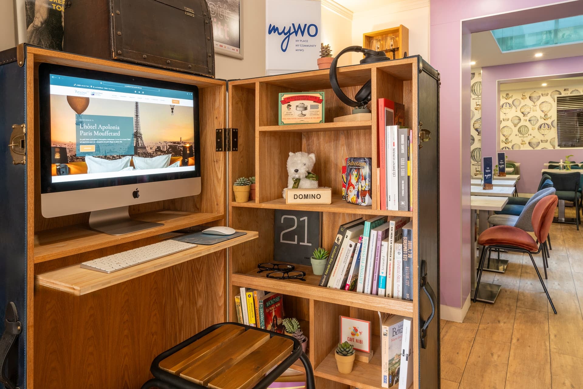 Illustration Le myWouffetard - Espace de Coworking / myWO Paris Mouffetard