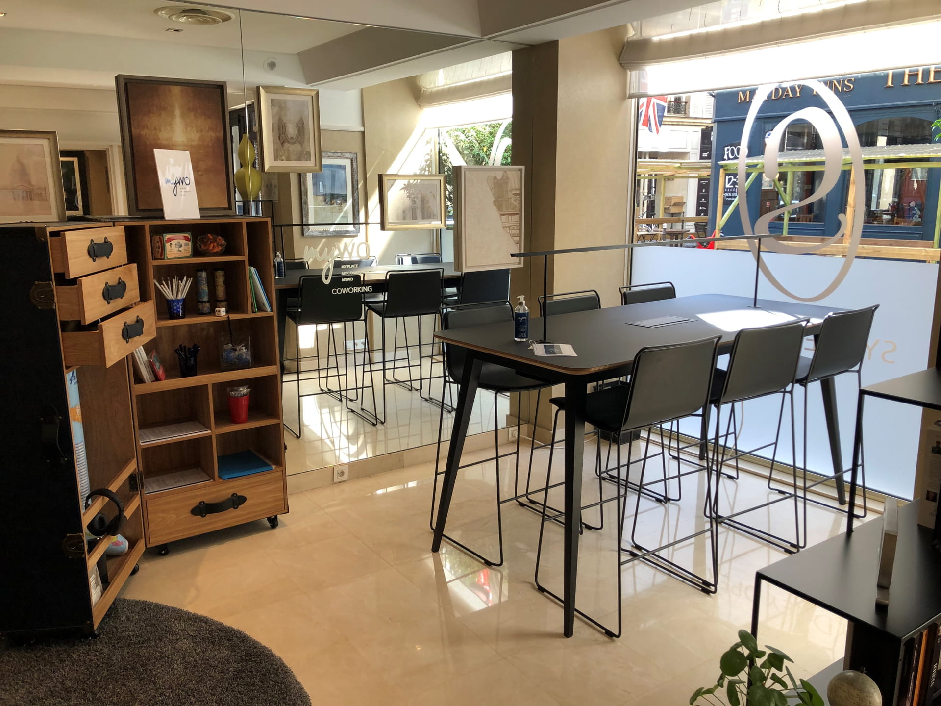 Espace coworking dédié